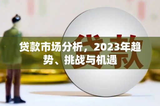 芦淞贷款市场分析，2023年趋势、挑战与机遇