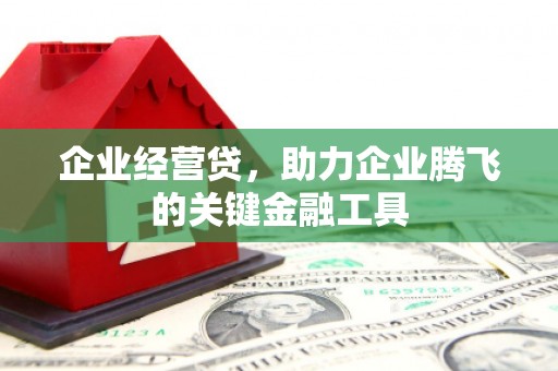 红塔企业经营贷，助力企业腾飞的关键金融工具