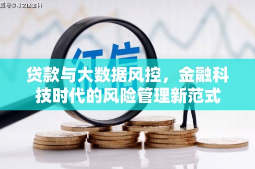 凤岗贷款与大数据风控，金融科技时代的风险管理新范式