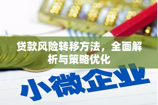 贡嘎贷款风险转移方法，全面解析与策略优化