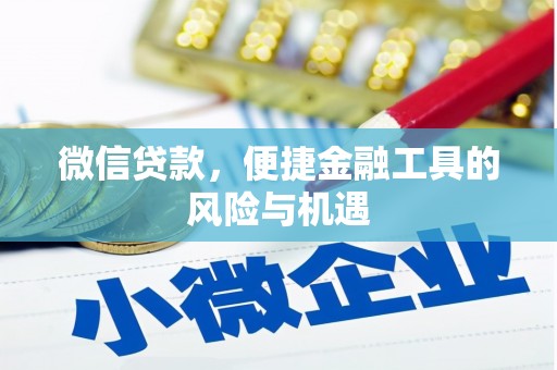 张家界微信贷款，便捷金融工具的风险与机遇