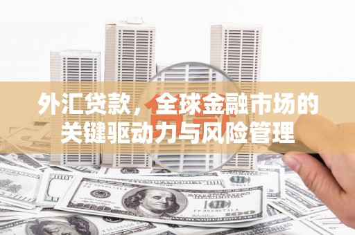 孝感外汇贷款，全球金融市场的关键驱动力与风险管理