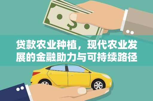 盂县贷款农业种植，现代农业发展的金融助力与可持续路径