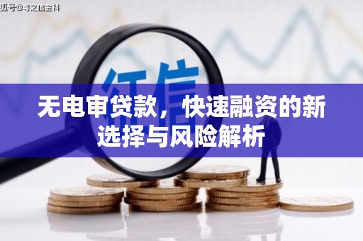 京山无电审贷款，快速融资的新选择与风险解析