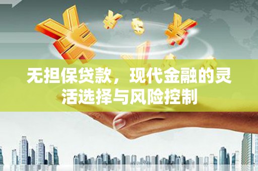 龙华新区无担保贷款，现代金融的灵活选择与风险控制