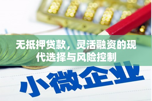 碧江无抵押贷款，灵活融资的现代选择与风险控制