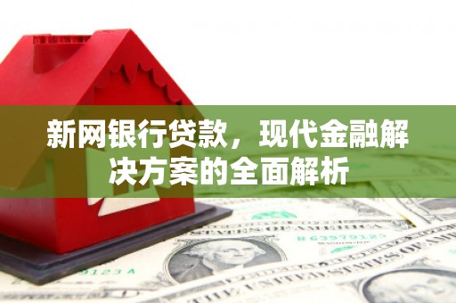 安南新网银行贷款，现代金融解决方案的全面解析