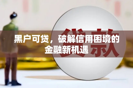 大内黑户可贷，破解信用困境的金融新机遇