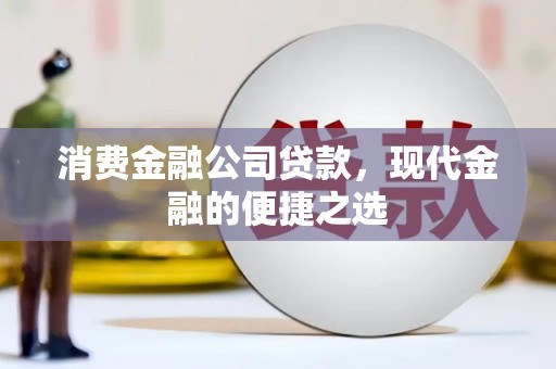 泰州消费金融公司贷款，现代金融的便捷之选